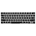 MOSISO Keyboard Cover Compatible with MacBook Pro with Touch Bar 13 and 15 Inch 2019 2018 2017 2016 (Model: A2159, A1989, A1990, A1706, A1707), Silicone Skin Protector, Black primary
