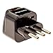Italy Travel Power Adapter For TYPE L Plug - Works With Italian Electrical Outlets And Chile Adapter