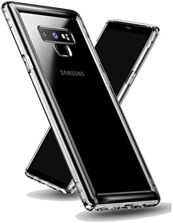 QULLOO Samsung Galaxy Note 9 Case Cover, Soft TPU Protective Case Crystal Clear Silicone Transparent Cover for Samsung Galaxy Note 9 (Transparent)