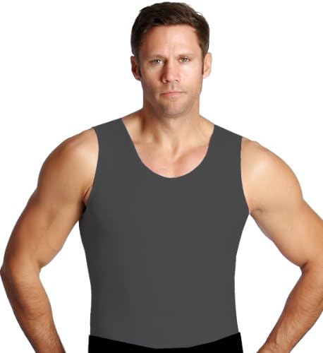 IS PRO 6pc Variety pack, 2 ea. Muscle tank, Crew-neck and V-neck shirts - Grey-3XL