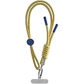 CASETiFY Braided Wrist Strap - Buttercream Yellow