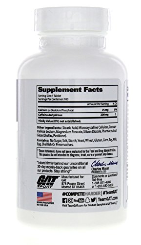 GAT SPORT Essentials Caffeine New Protein Drink, 1 Pound