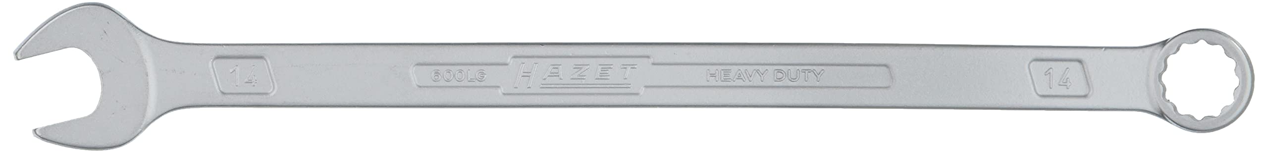 HAZET 600LG-14 255 mm Length Extra Long Slim Design Combination Wrench