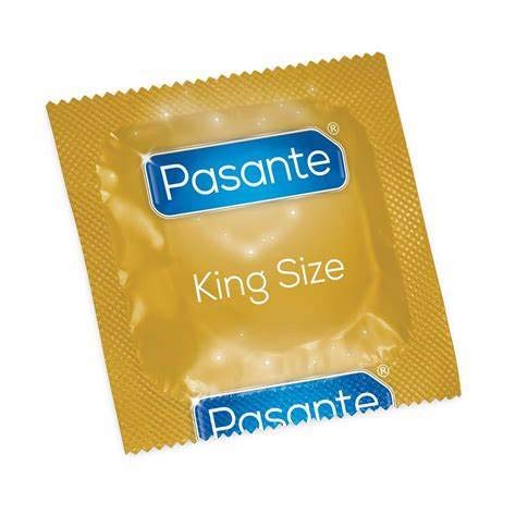 10 Pasante Condoms, King Size, 60 mm (2.36 inches) Third widest Condom on The Market (Best Condoms On The Market)