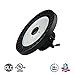 LEDMyplace High Bay LED Lights - Adjustable 100-150W, 5700K Cool White, 23300 Lumens, IP65 Super Bright Round LED Shop Lights, UL & DLC Listed - 1-10V Dimmable Ceiling Light for Garage, Workshops