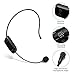 SHIDU U8 Wireless Microphone Headset Adopts Advanced UHF Technology, Headset and Handheld 2 in 1 for Voice Amplifier, Computer, Speaker