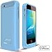 iPhone SE Battery Case, Alpatronix BX120plusSE 2400mAh External Protective Portable Charging Case for iPhone SE Juice Bank Power Pack [Ultra-Slim, MFi Apple Certified, iOS 10+ Support] - Blue