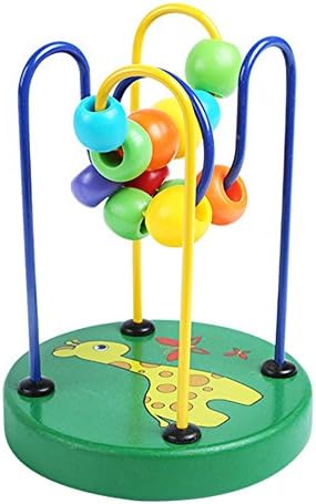 Interactive Baby Monkey Climbing Swing Entertaint Platform-Fingerlings Monkey Bar Playground Stent (Green)