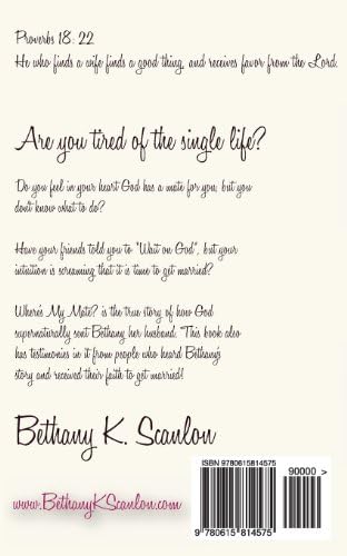 Where S My Mate Scanlon Bethany K Amazon Com Books