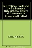 Image de International Trade and the Environment (International Library of Environmental Economics and Policy)
