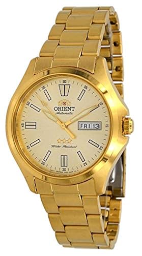 Orient RA-AB0F05G Men's Gold Tone Stainless Steel Star Gold Dial