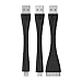 mophie USB Memory-Flex Travel Kit with Lightning, 30-Pin, & Micro USB Cables - Black
