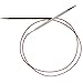ChiaoGoo Red Lace Circular 40 inch (102cm) Stainless Steel Knitting Needle Size US 5 (3.75mm) 7040-5