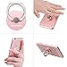 Phone Stand, BENTOBEN Universal Aluminum Ring Smartphone Stand 360 Swivel, Rose Gold