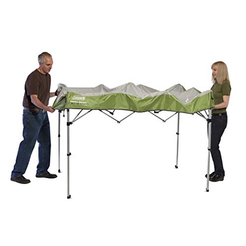 Coleman Canopy Sun Shelter With Instant Setup, Sun Shelter With Wheeled Carry Bag Sets Up In
