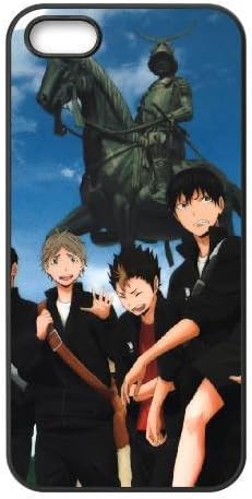 haikyuu Hard Plastic Phone Case Shell Cover Skin For iPhone SE 5 5S Black DWDOO881