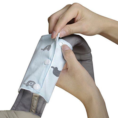image for Grop Baby Drool and Teething Pad, Organic Cotton 3-Piece Gift Set for 
