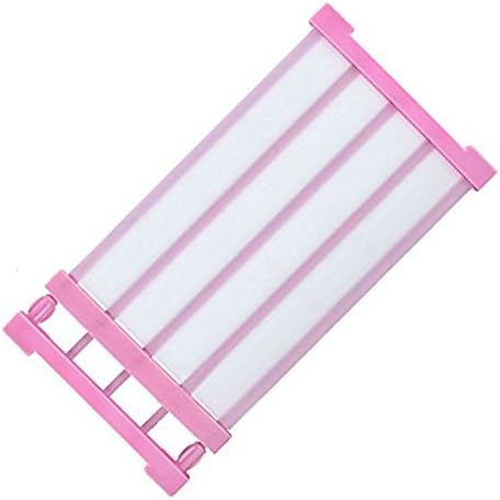 Hever Adjustable Storage Rack Shelf, Layered Organizer Divider Holder for Kitchen Cupboard, Refrigerator, Wardrobe, Bathroom, Bookcase Compartment Collecting