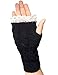 Justay Women's Knit Confetti Cable Headband, B-2 Pairs (Black), One Size