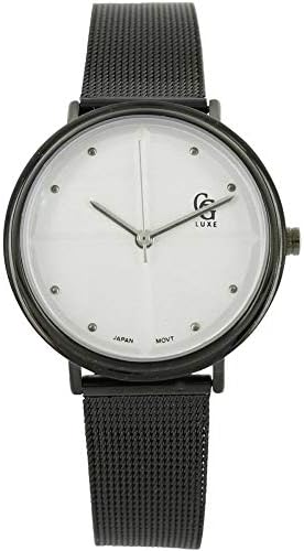 Gg Luxe Femme - Montre Femme Acier Noir Milanais G Luxe Mvt Citizen