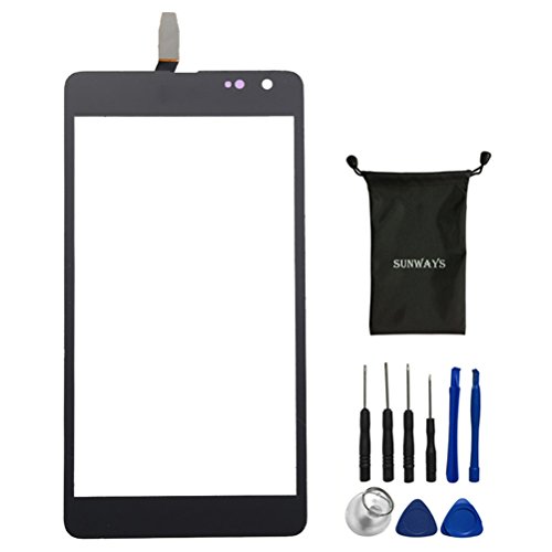 Sunways Touch Flex Cable Screen Glass Lens Repaire Parts For Nokia Microsoft Lumia 535 2S With device opening tools