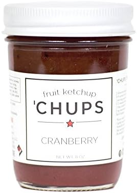 Gourmet Ketchup - Cranberry 'Chups Fruit Ketchup 8oz