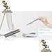 Goblin's Treasures Creative Diy Screen Pen Pencil Holders Desktop Accessories Bags Desk Organizers Containers Storage Bags-3 Pack (white Triangle) (white)