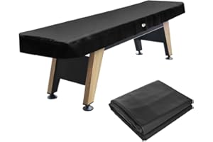 Heavy Duty Leatherette Shuffleboard Cover for 9ft Shuffleboard Tables Shuffleboard PVC Cover Shuffleboard Accessories Waterpr