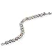 Katon White Gold Plated Round-Cuti Zirconia Tennis Bracelet, 6.88’’