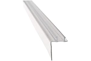 TECHNOLOGYLK Gordon Glass® Two-Pronged Shower Vinyl Sweep and Seal - 32-1/2" | Top or Bottom Shower Seal