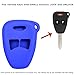 Keyless2Go New Silicone Cover Protective Case for Remote Keys FCC M3N5WY72XX OHT692427AA OHT692715A - Blue