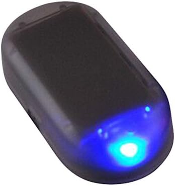 車のソーラーアラーム ダミー セキュリティライト シミュレートされた模倣の警告 アンチ盗難