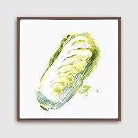 Framed Canvas Wall Art Vegetables Theme Design Canvas Prints Home Artwork Decoration for Living Room,Bedroom - 16x16 inches