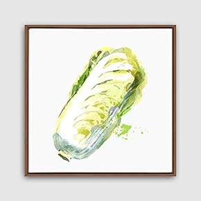 Framed Canvas Wall Art Vegetables Theme Design Canvas Prints Home Artwork Decoration for Living Room,Bedroom - 16x16 inches