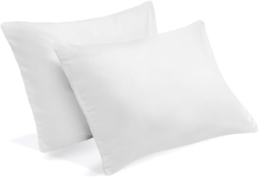 Amazon Com 2 Serta Gel Memory Foam Pillow Set Of 2 Micro Cushion