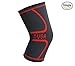 Knee Brace Compression Sleeve Support for Running,Sports,Basketball,Jogging, Arthritis and Injury Recovery-Single