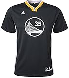 Adidas Boys' Kevin Durant Golden State Warriors #35 Youth Alternate Replica Short Sleeve Jersey, Youth X-Large 18/20