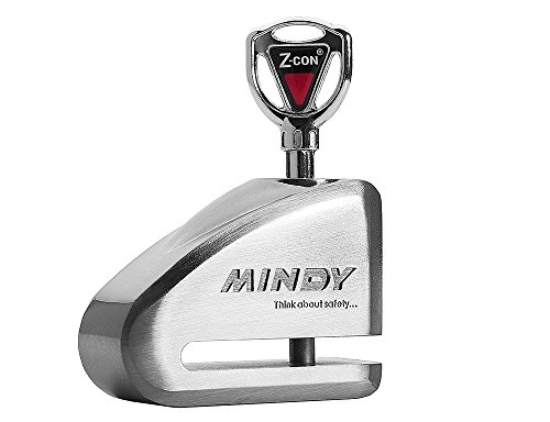 Mindy Disc Lock Anti Theft Lock Security Disc Disk Lock Padlock for Motorcycles, Bicyles
