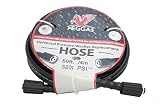 PEGGAS - 3200 PSI - 50FT x 1/4 Inch - Pressure Washer Hose - M22 (14MM & 15MM) - Replacement Hose - Electric Pressure Washer Hose - Gas Power Washer Hose - Works with: Ryobi, Karcher, Generac, Honda