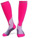 Blitzu Sports Compression Socks (S/M, Pink)