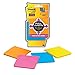 Post-it Super Sticky Full Stick Notes, 3 in x 3 in, 4 Pads, 2X The Sticking Power, Energy Boost Collection, Bright Colors (Orange, Pink, Blue, Green), Recyclable (F330-4SSAU)