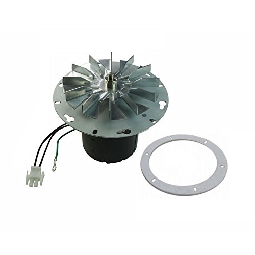 Whitfield Advantage & Breckwell Exhaust Combustion Motor, 6" Mounting Hub, 12056010, 12126009, 12156009, A-E-027, C-E-027 For Pellet Stoves