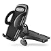 CD Slot Car Mount, Cuxwill Universal Phone Holder One-Touch Release Cradle for Smartphones iPhone 11 Pro/11/XS Max/XS/XR/X/8 Plus/8/7 Plus/7/6S/SE, Samsung, Huawei, Nokia, LG, from 3.5-6 inch