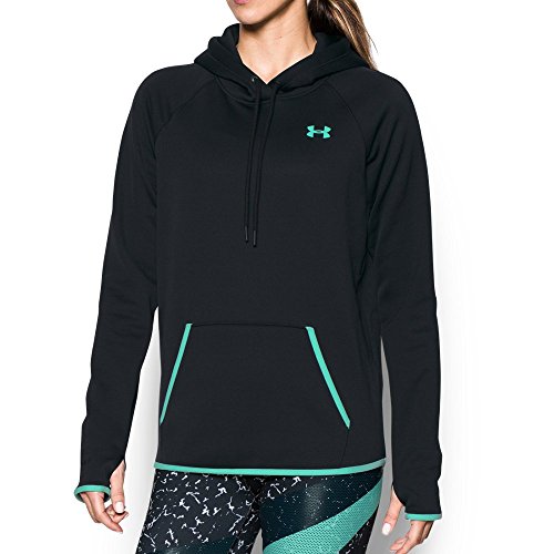 Under Armour Women's Storm Armour Fleece Icon Hoodie, Black (003), Medium
