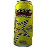 Rockstar Recovery Recover Hydration Lemonade, 16 Ounce (8 Cans)