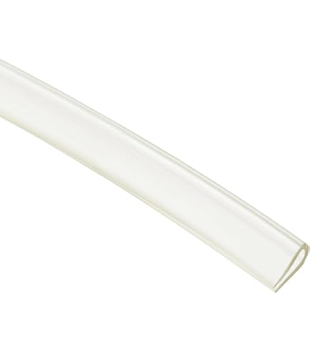 Uxcell Silicone U-Channel Edge Trim - 5M Length, Fits 2-4mm Edges, Black Seal Strip