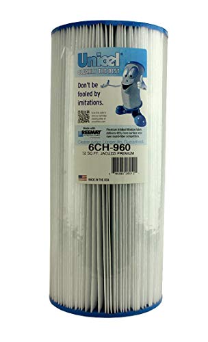 2 Unicel 6CH-960 Jacuzzi Premium Replacement Pool Spa Filter Cartridges 6540-476