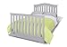 Graco Westbrook 4-in-1 Convertible Crib, Pebble Gray, Easily Converts to Toddler Bed Day Bed or Full Bed, Three Position Adjustable Height Mattress, Some Assembly Required (Mattress Not Included)