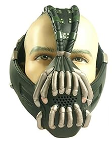 Bane Mask Replica Bronze Version Adult Size for Batman the Dark Knight Rises Xcoser