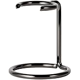 Grandslam Shave Brush Stand Stainless Steel for Badger Shaving Brushes Holder Height 2.8inch/7cm Space Saver